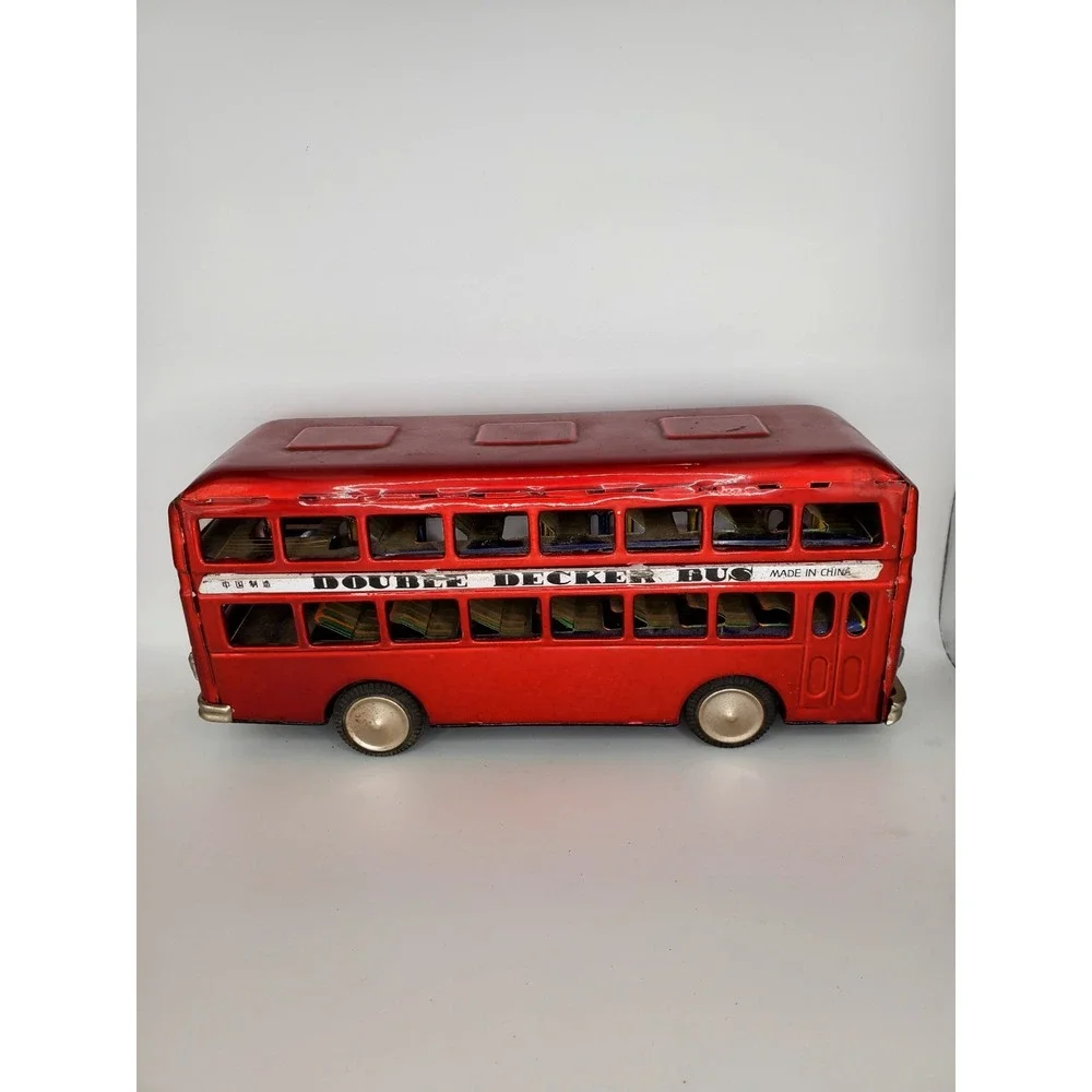 Vintage‎ Red Double Decker Bus MF 165
